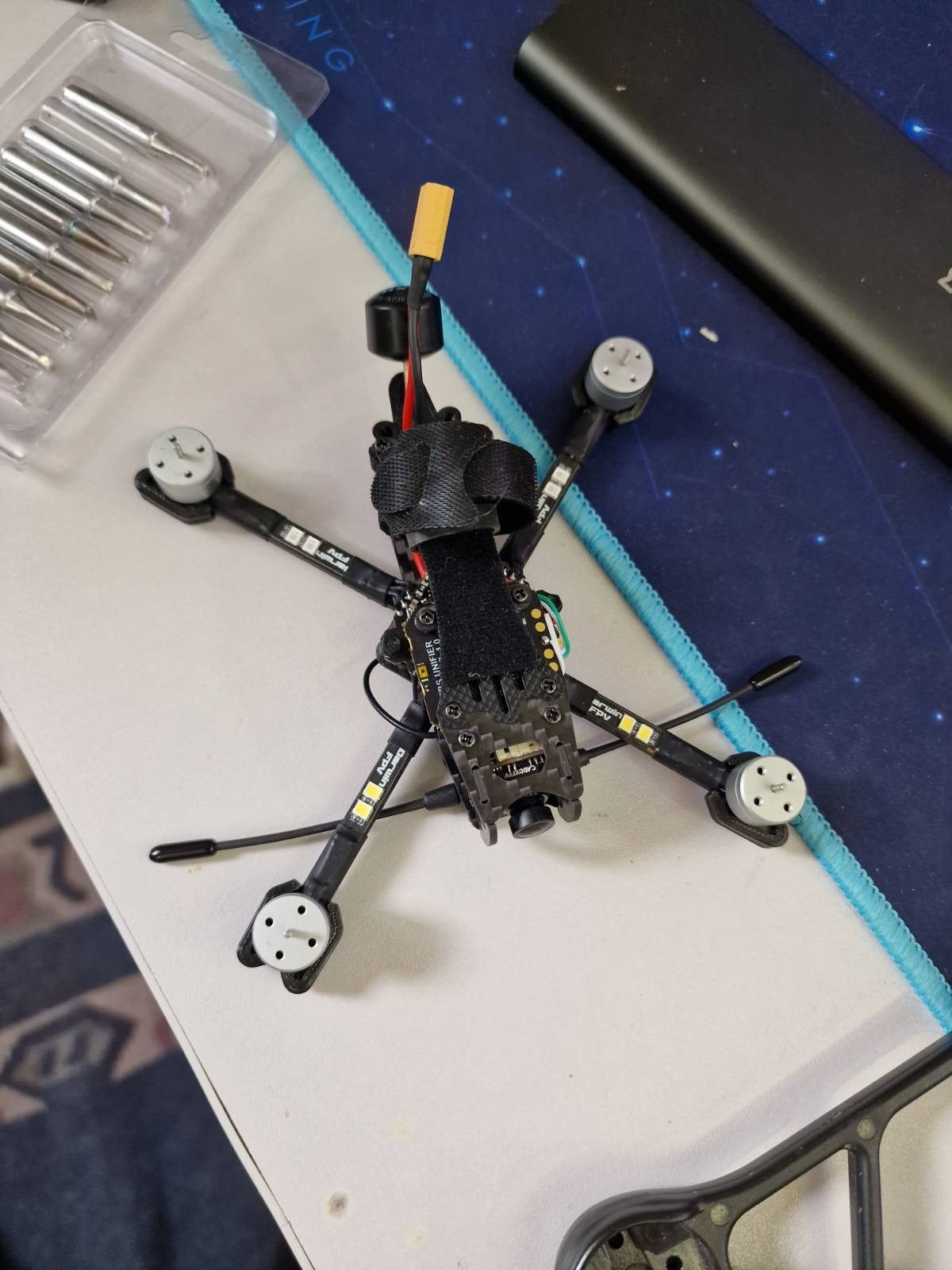 20mm TBS Crossfire Immortal T antenna mount - baby ape pro mount