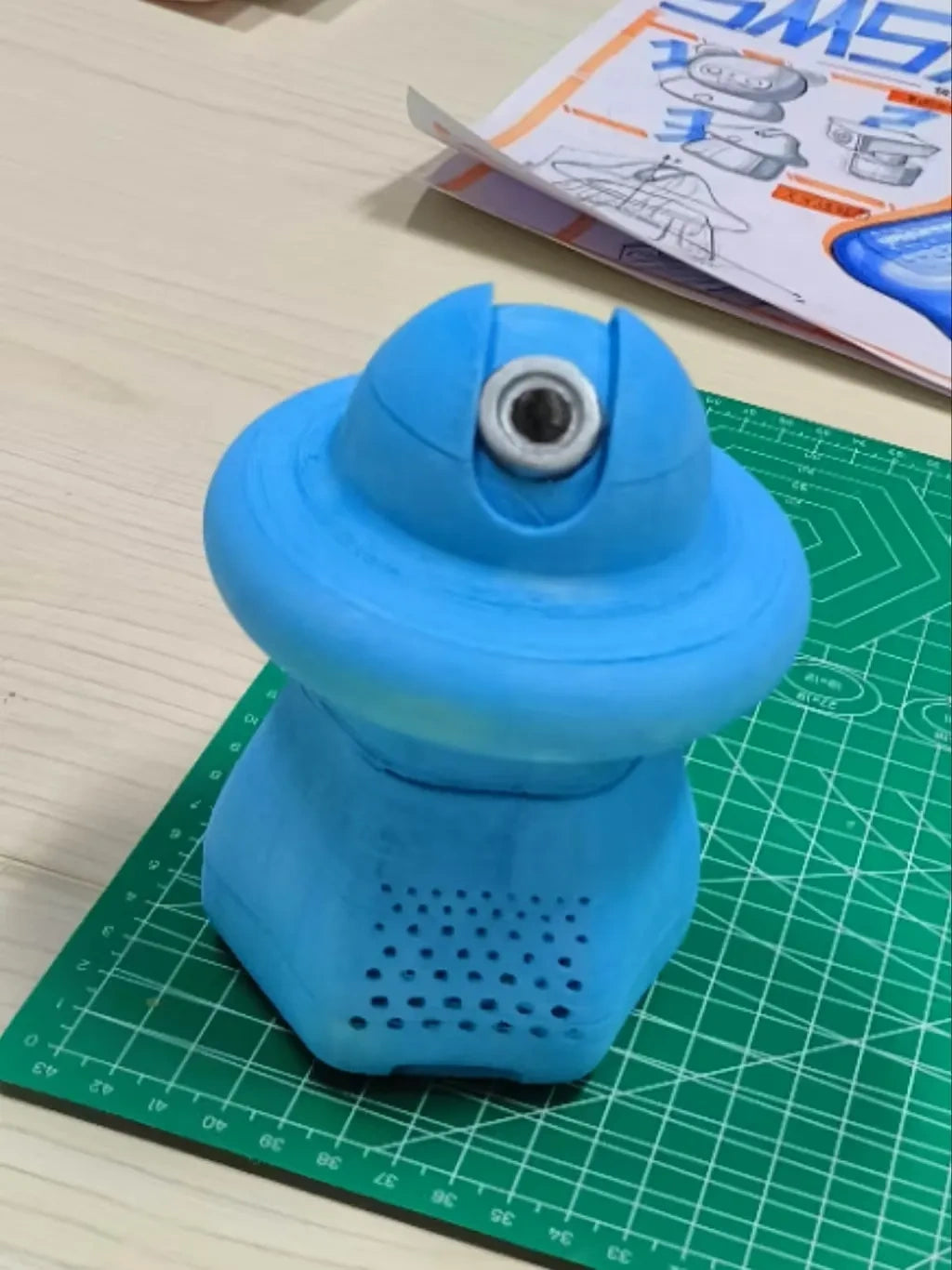 水母仿生模型摄像头