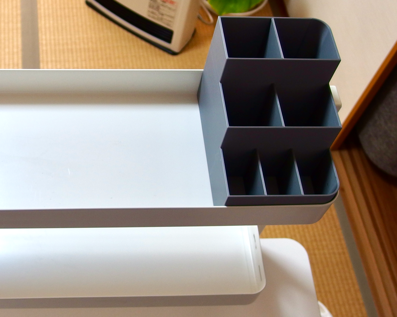 Pen holder for IKEA VATTENKAR Desktop Shelf