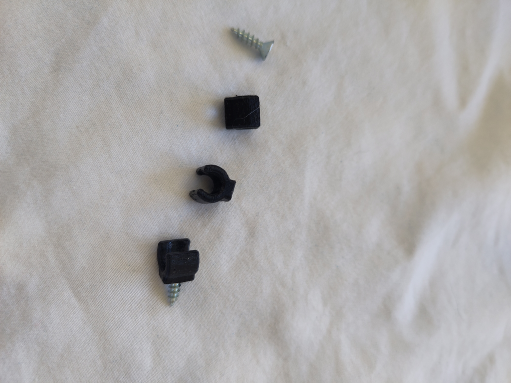 AMS cable guide to screw in