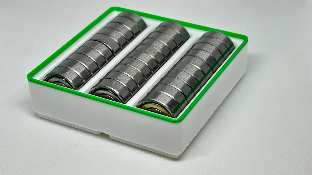 Gridfinity 2x2x3 608 bearings holder