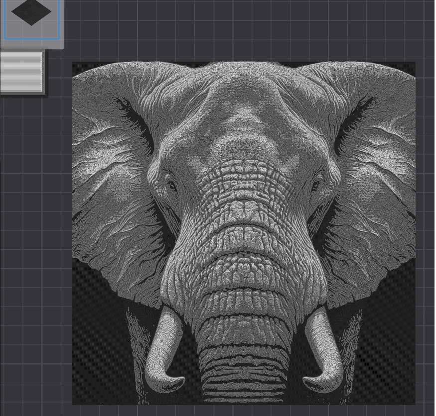 Majestic Elephant HUEFORGE