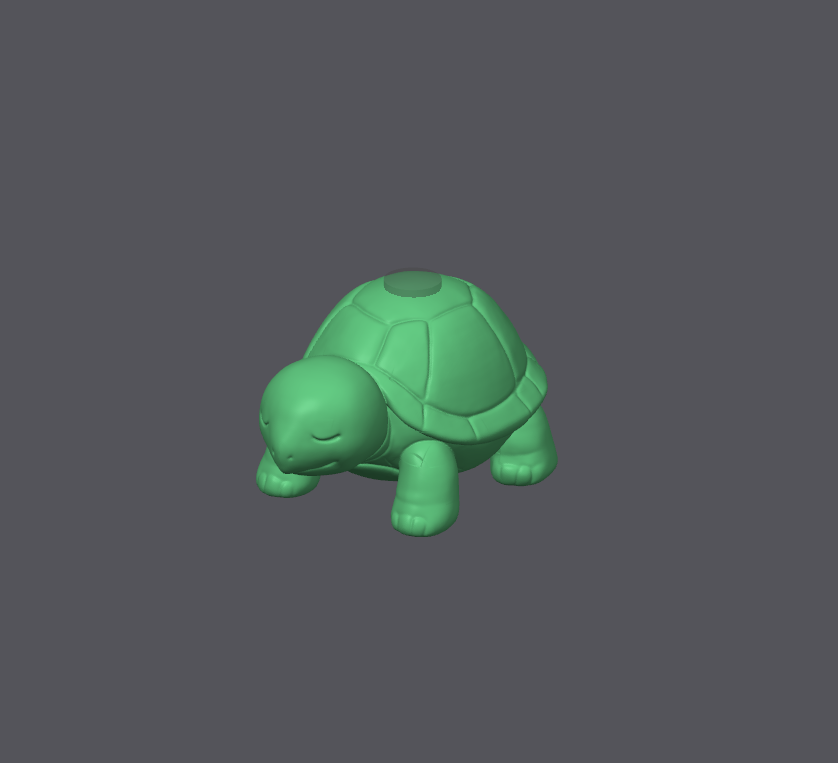 Tortoise Drawstring Bead