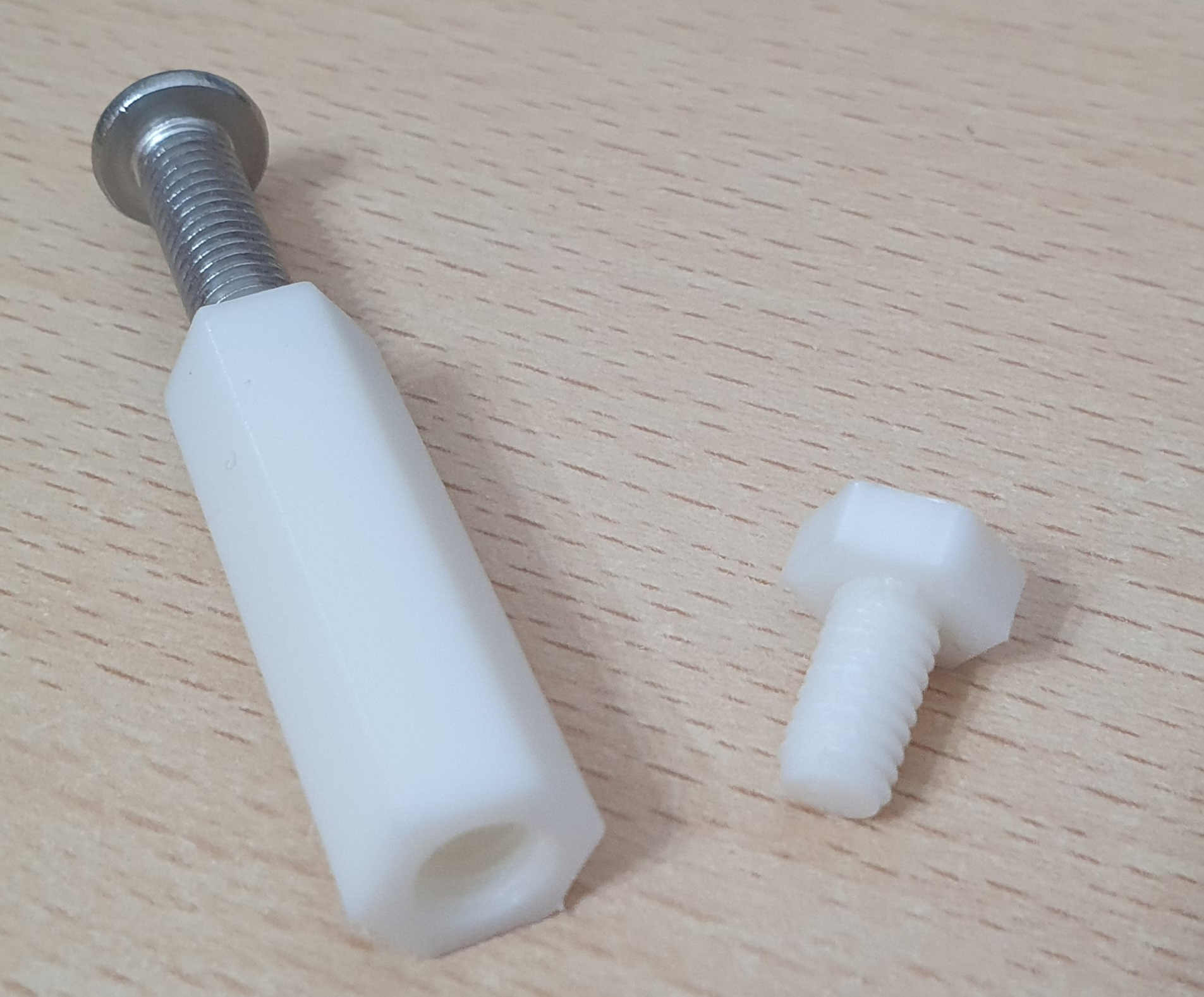 Various ISO metric nuts, bolts and connectors