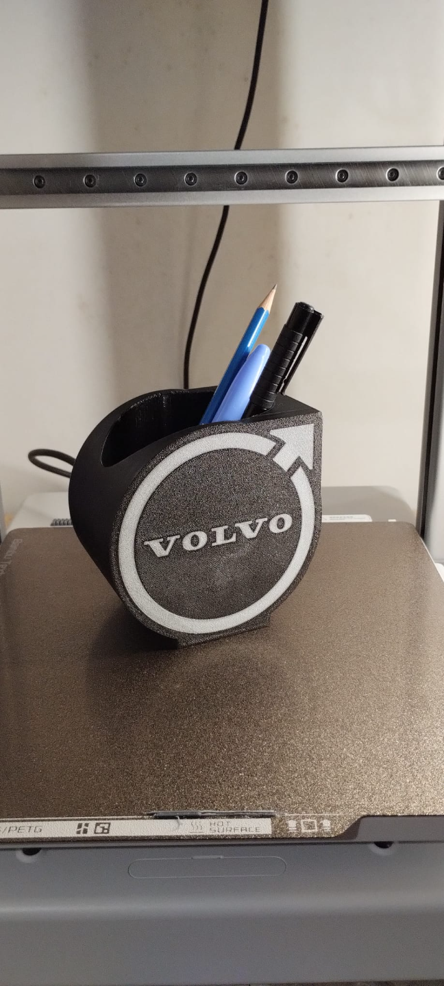 Volvo pencil holder