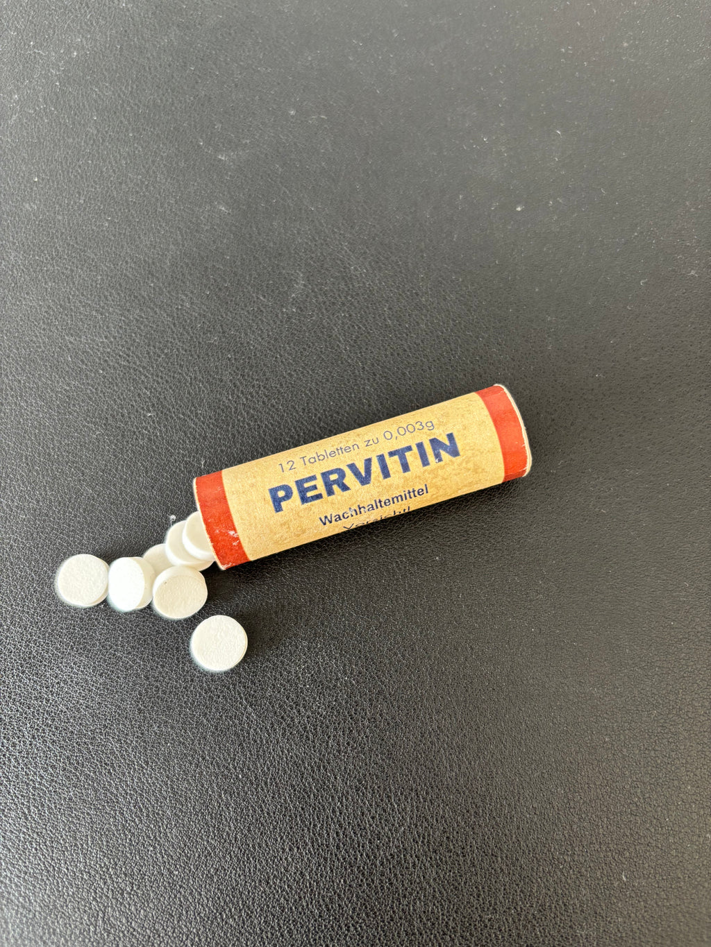 WWII Pervitin Replica Bottle (+ Printable Label!)