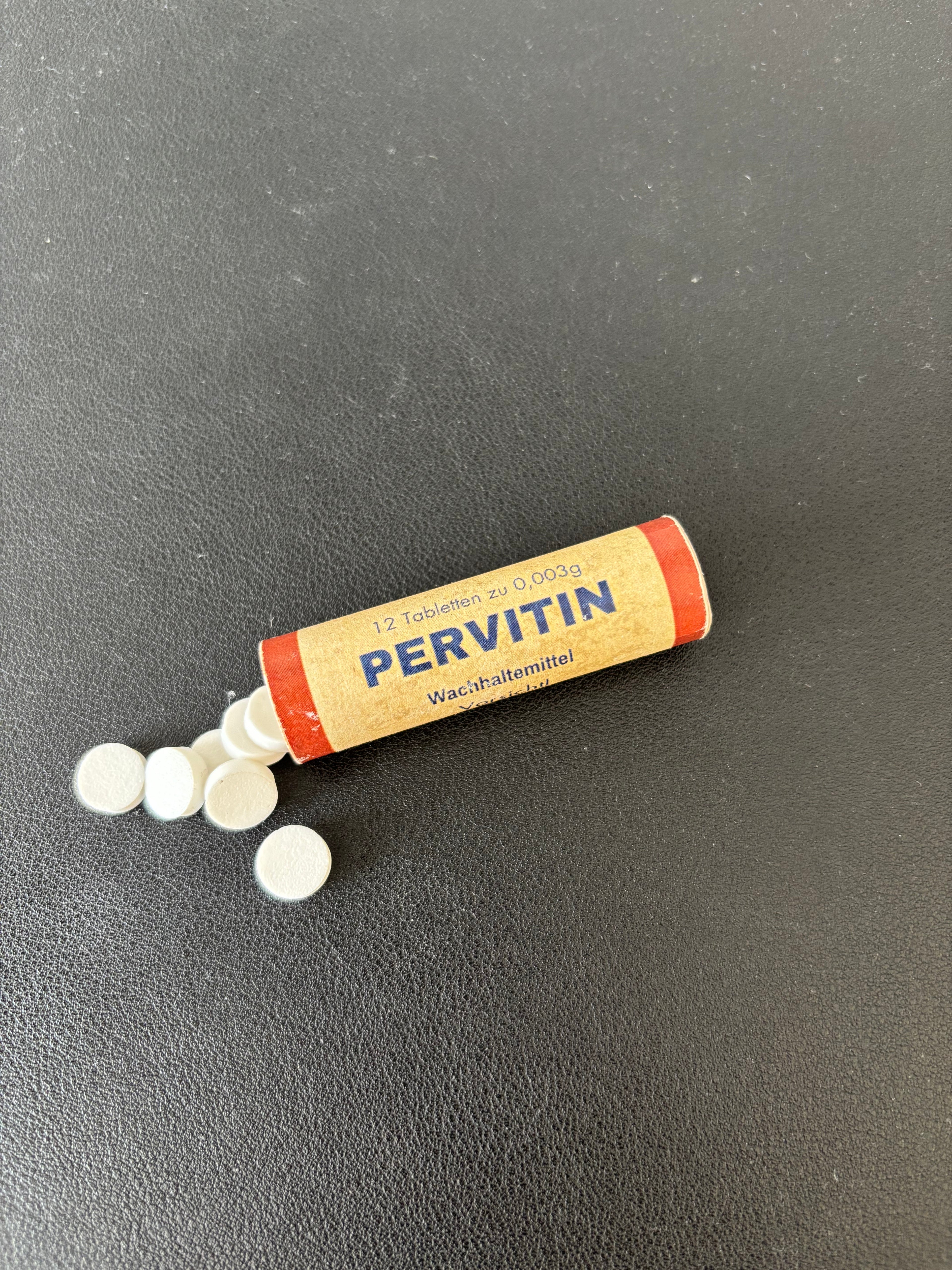 WWII Pervitin Replica Bottle (+ Printable Label!)
