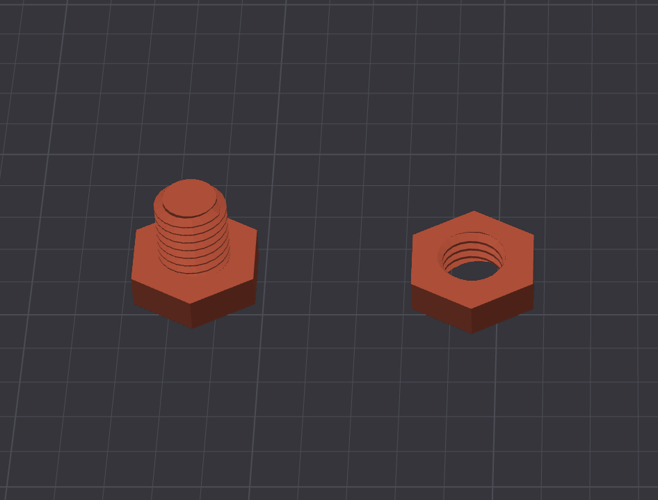 Generic Nut and Bolt