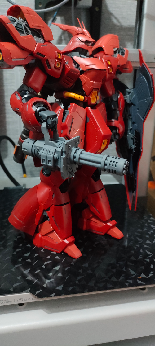 1/100 scale Gatling Gun for Gundam