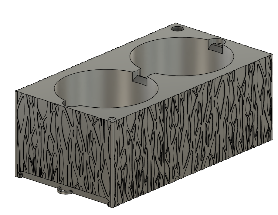 Candle Holder with tray and lid