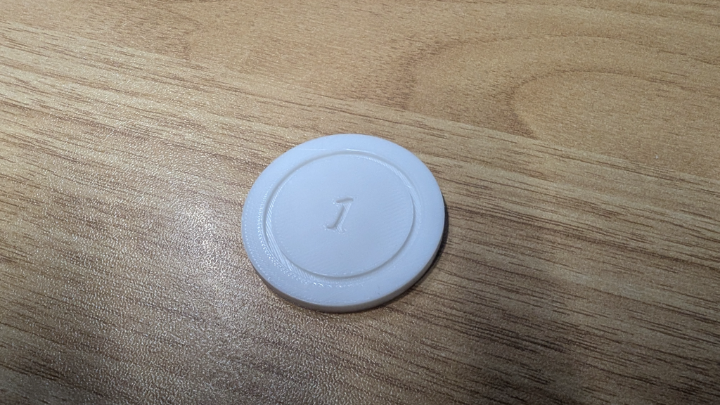 Poker Chip (1 Value)