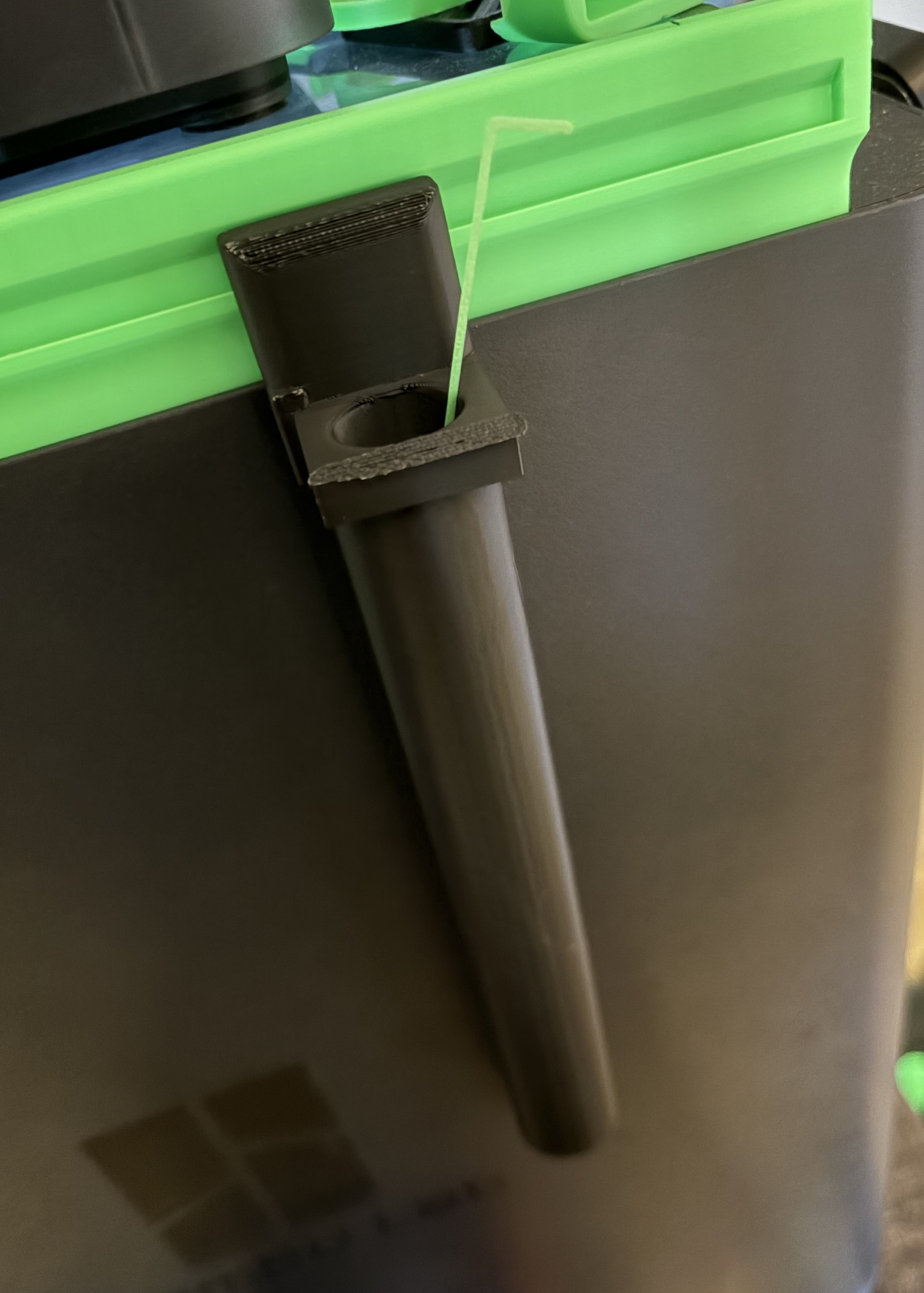 Purge line bin for Sanja 3D's AMS Riser