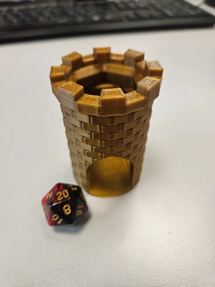 World's Smallest Dice Tower