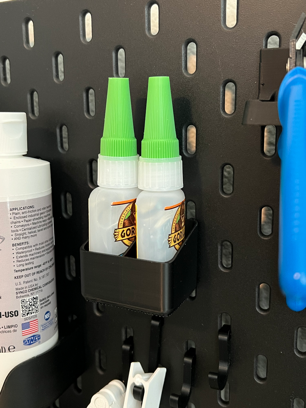 Ikea Skadis Gorilla Glue Gel Holder
