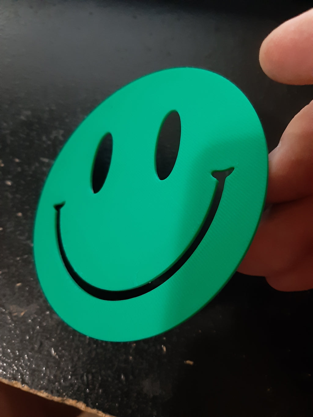Smiley Face Stencil