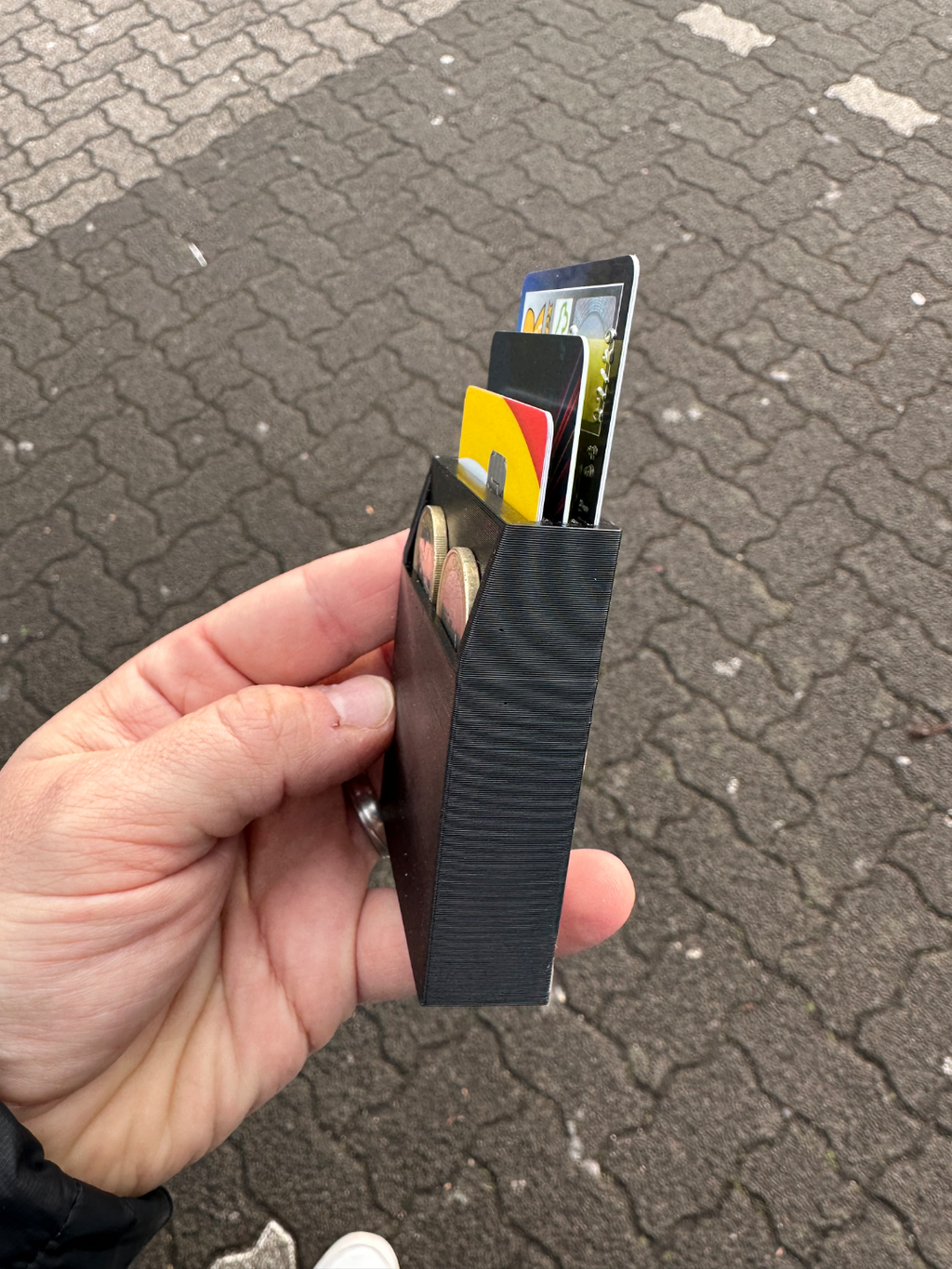 Car Card and Coin holder