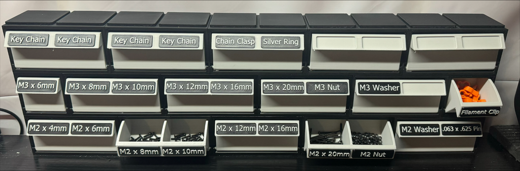 Small Parts Storage