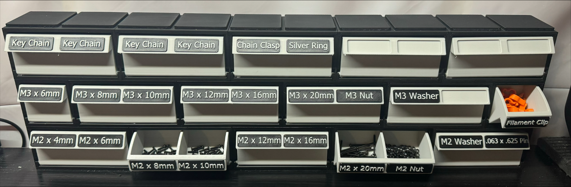 Small Parts Storage