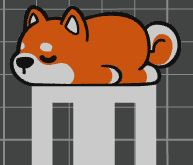 Sleeping Shiba Bookmark
