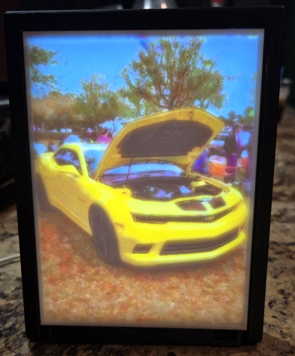 5th Gen Camaro 2SS Lithopane