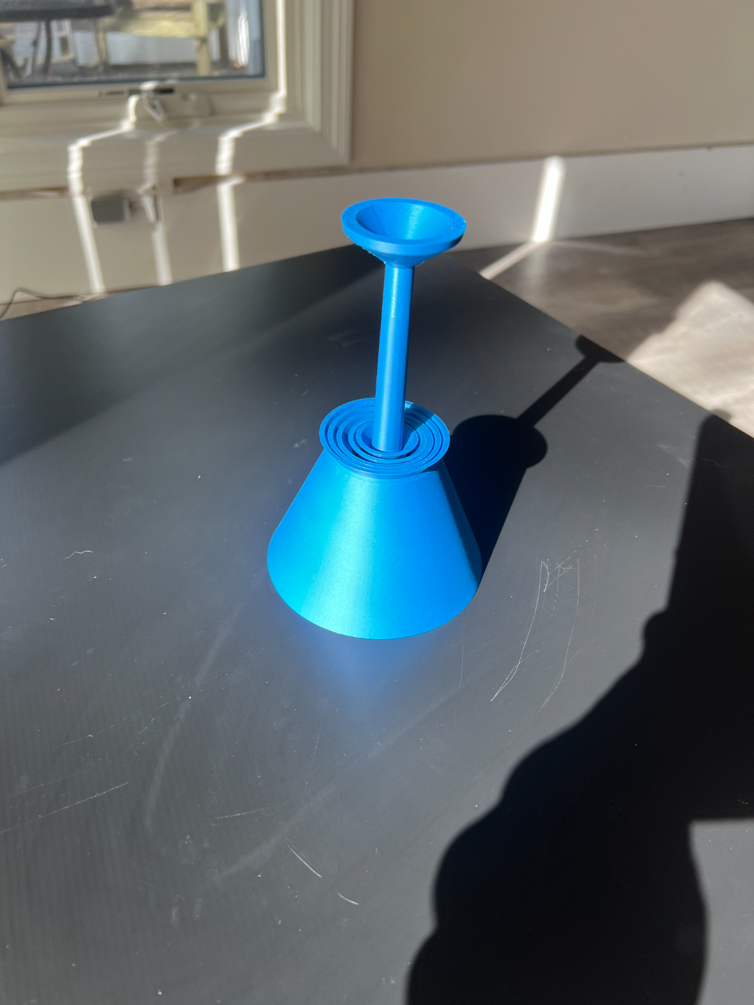 Print-in-place (PIP) Retractable Desktop Vuvuzela