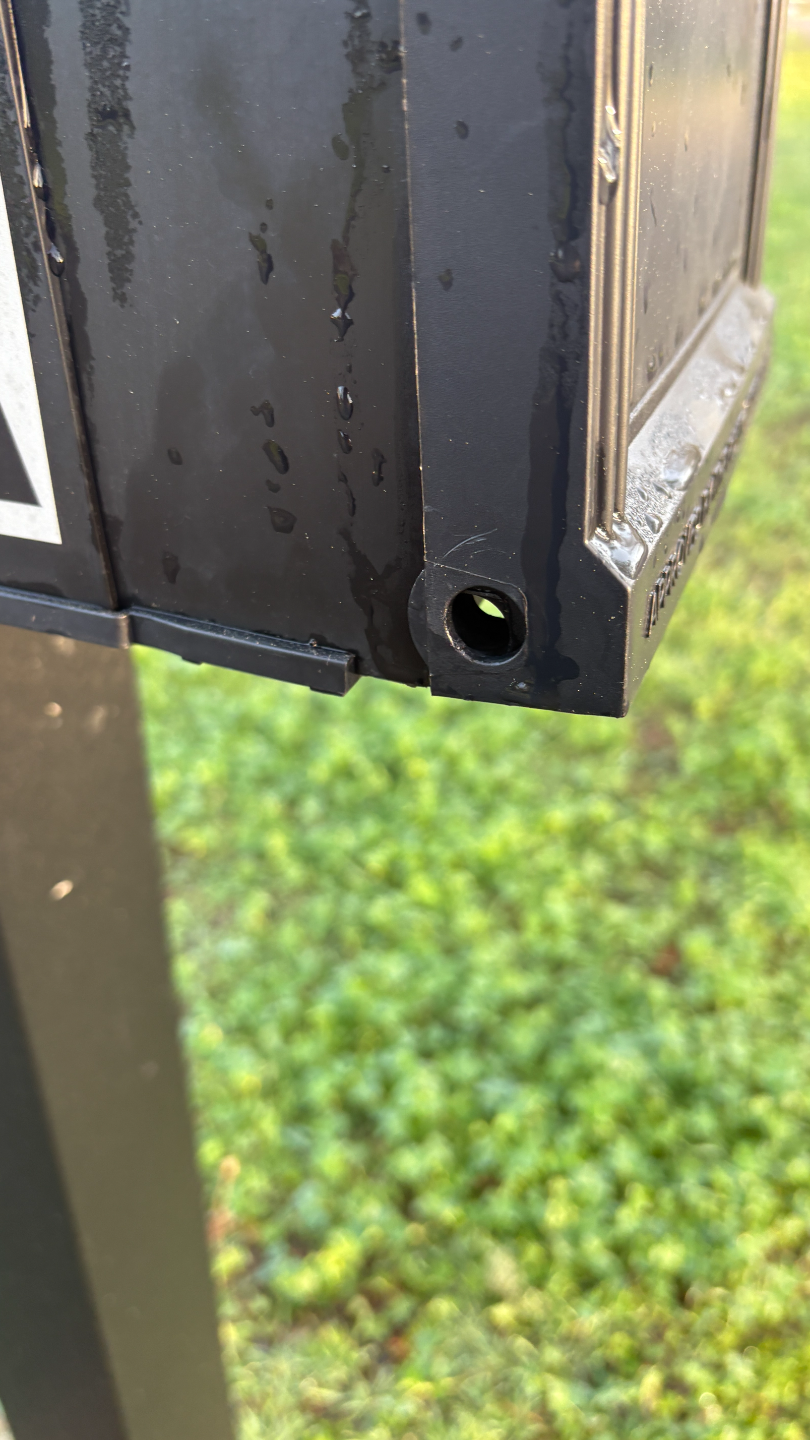 Mailbox Hinge Pin