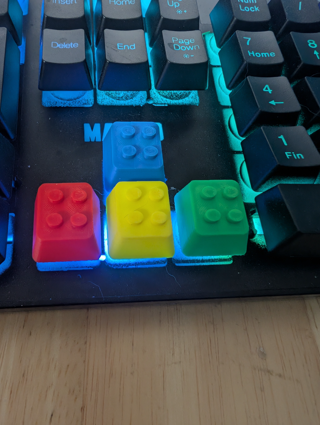 Brick Membrane Keyboard Cap