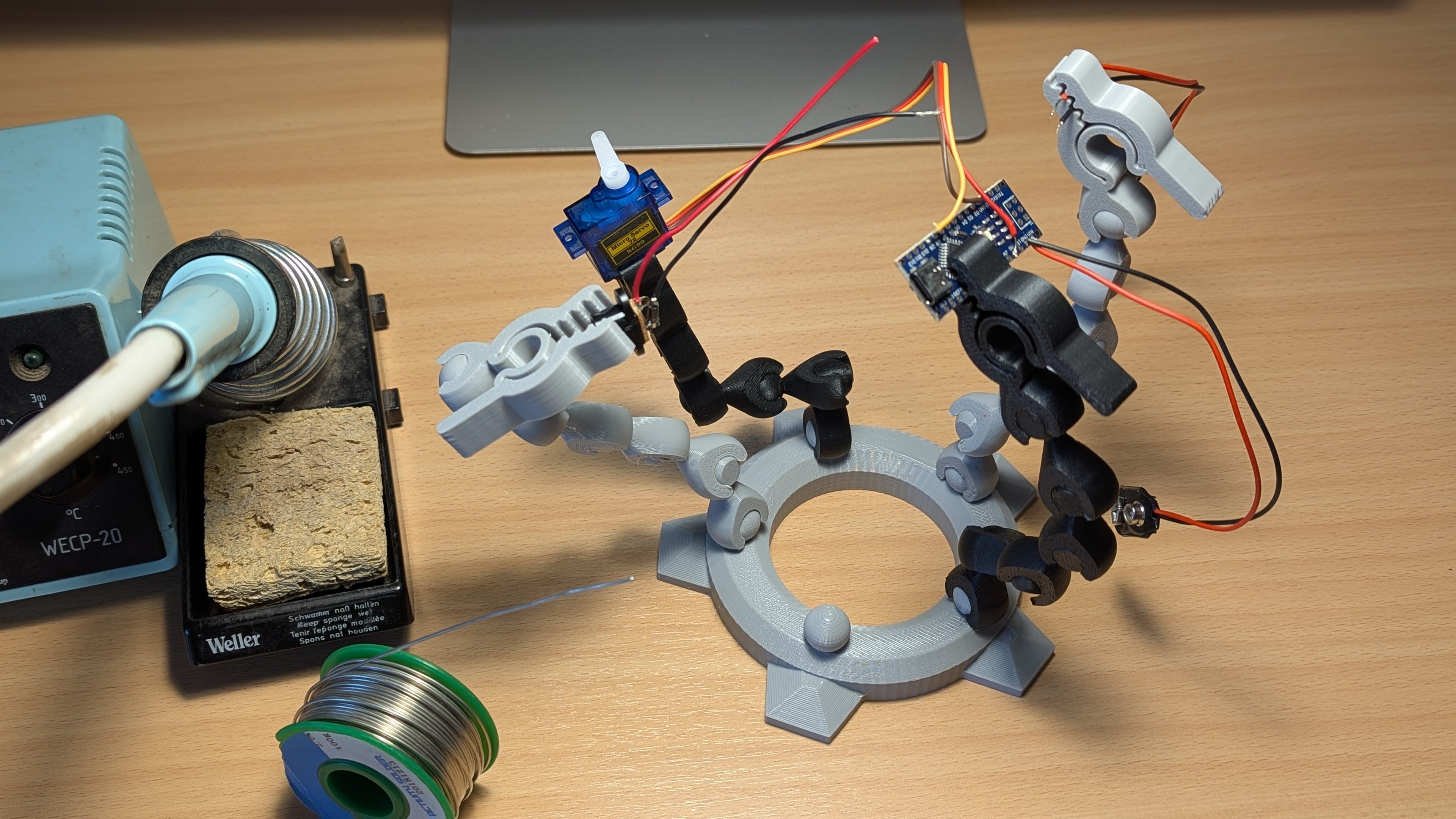 Soldering Wire Holder Flexible Arms