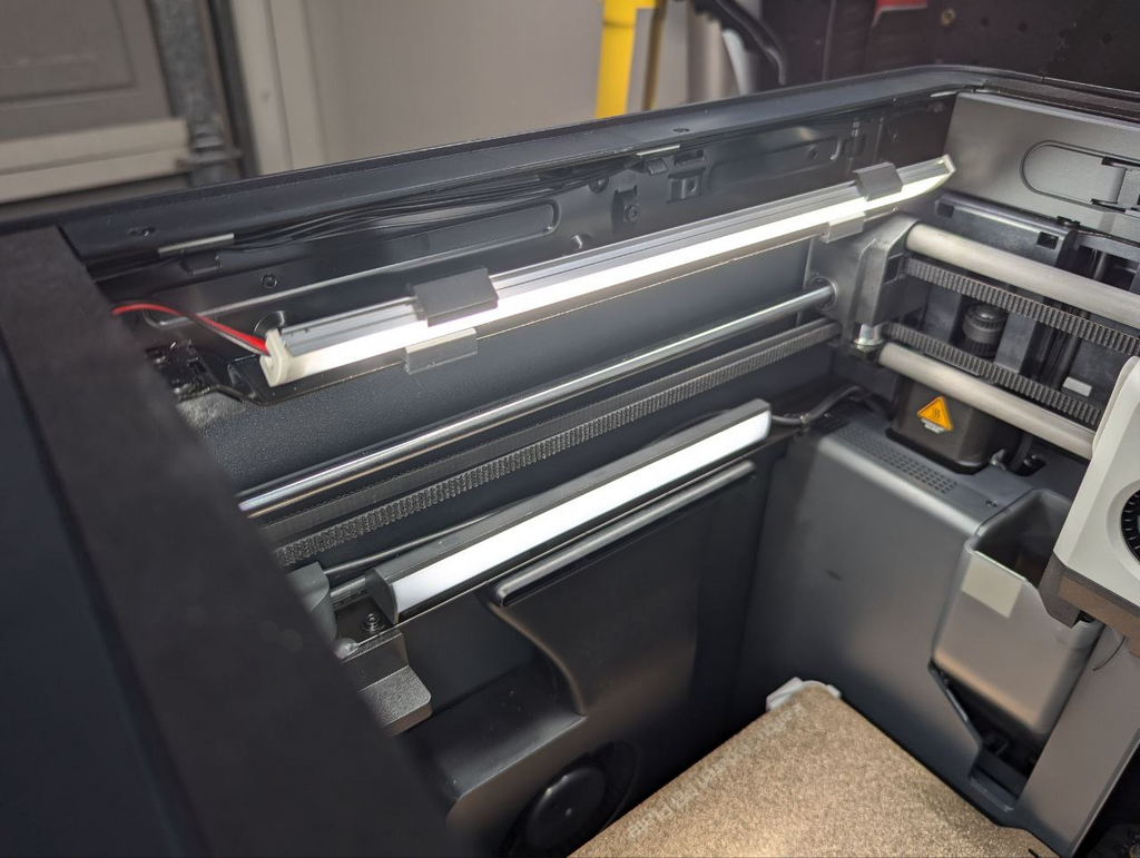 LED strip aluminum profile mounting clips slide on