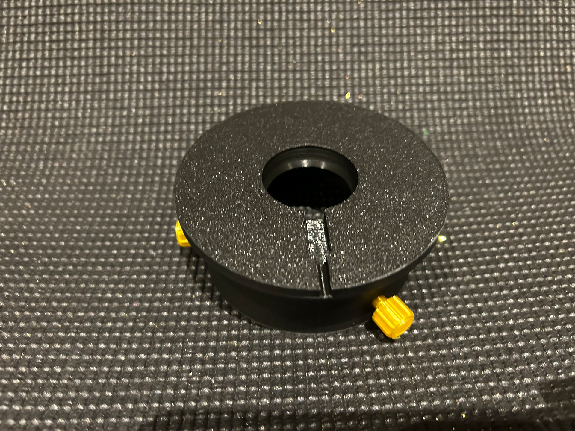 Lithophane globe base with screws