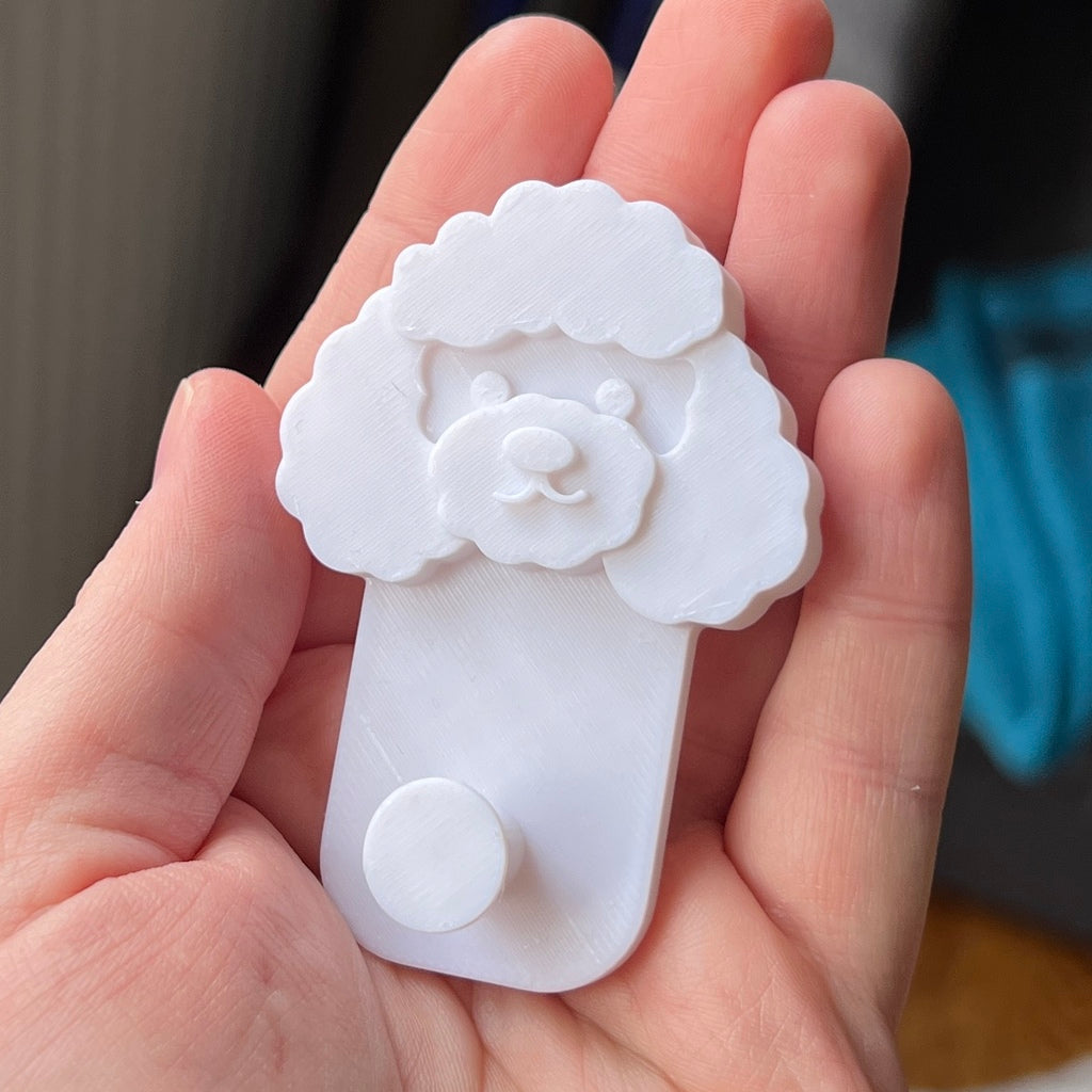 Poodle towel hook
