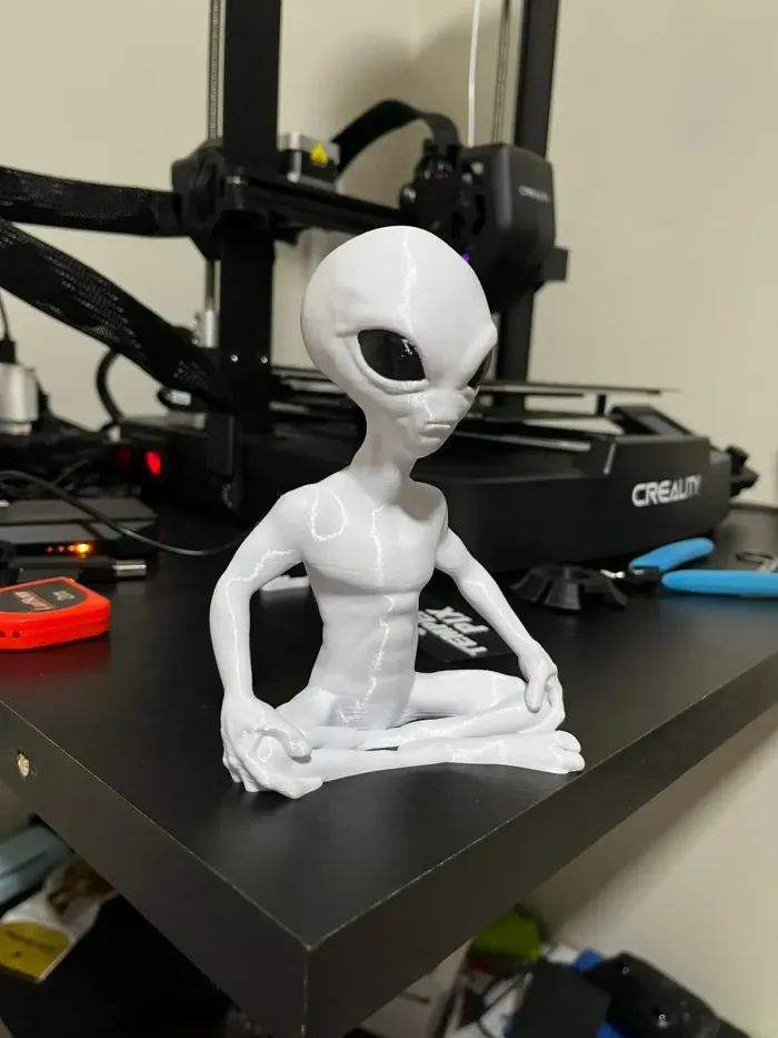Alien Sentado