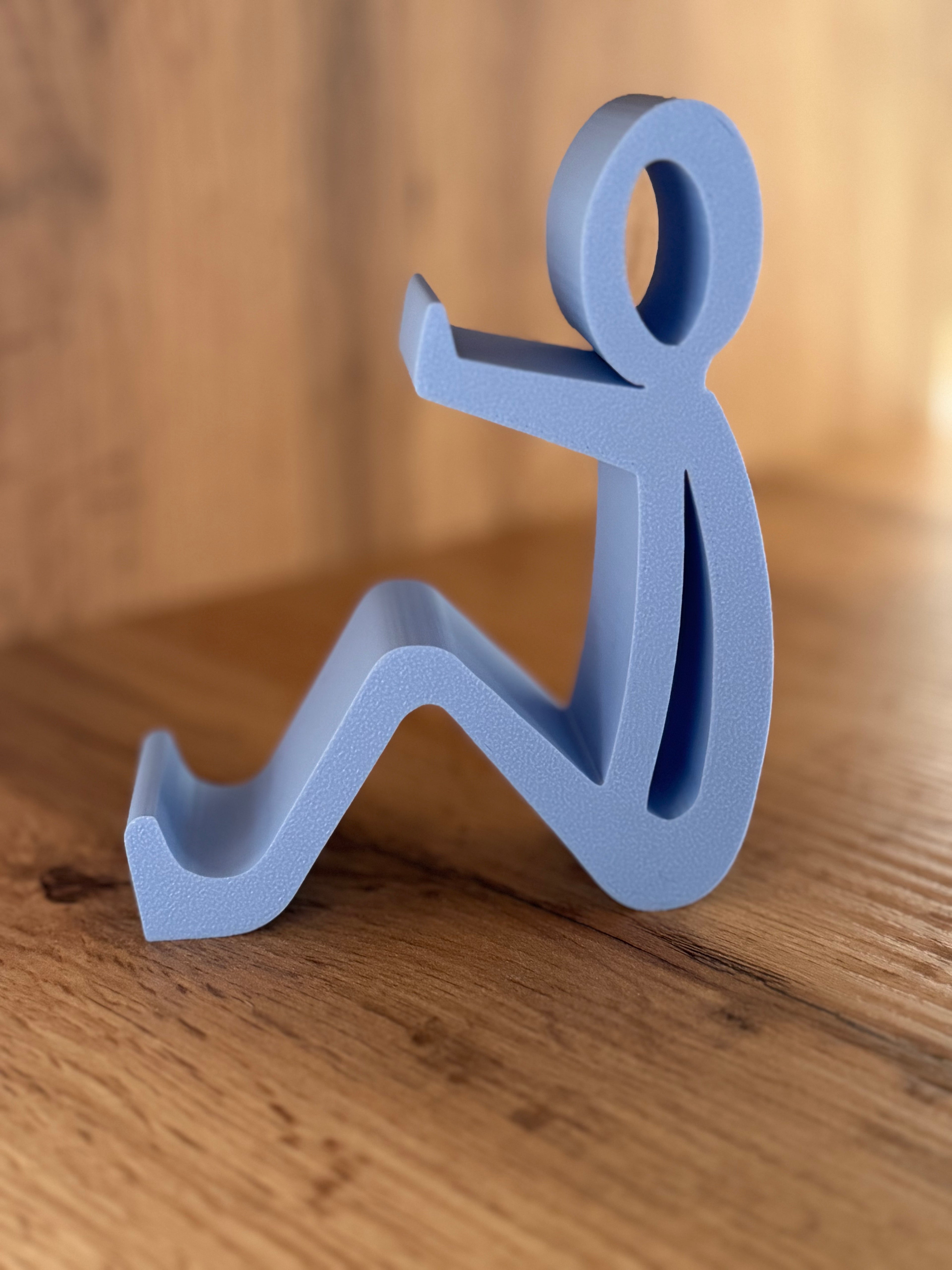 Sitting Man Phone Holder