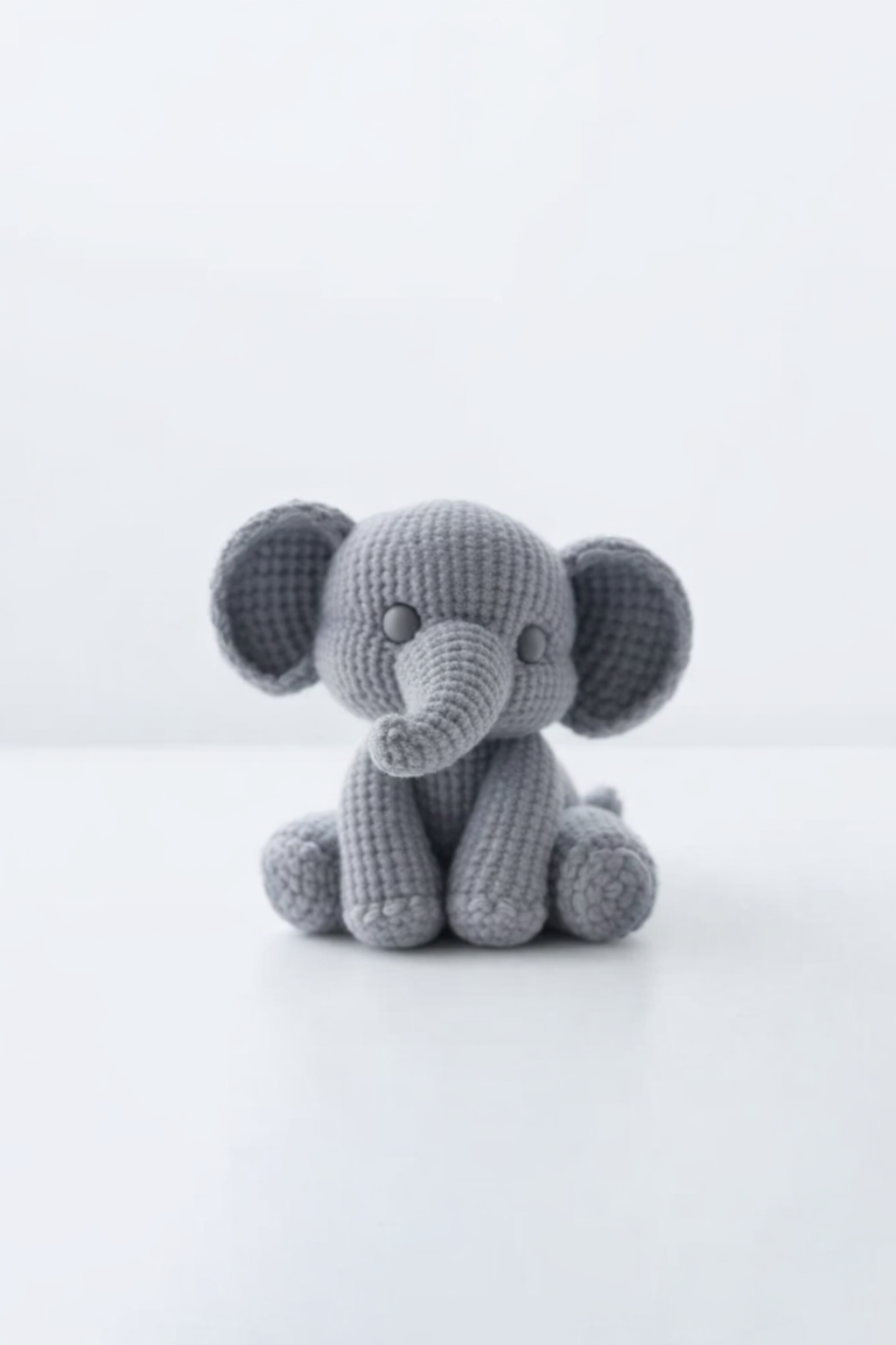 Knitted elephant