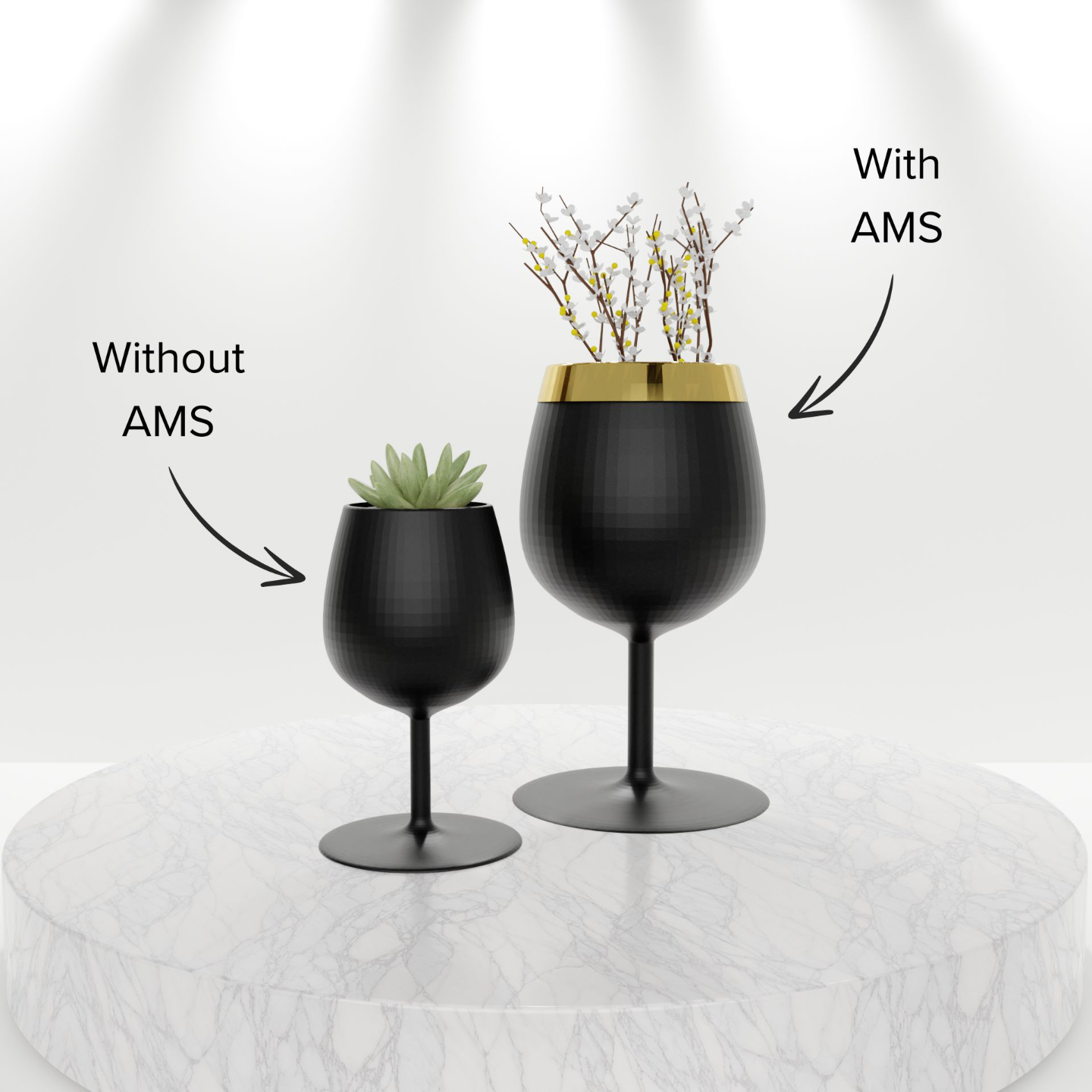 Modern Vase Wine Glass