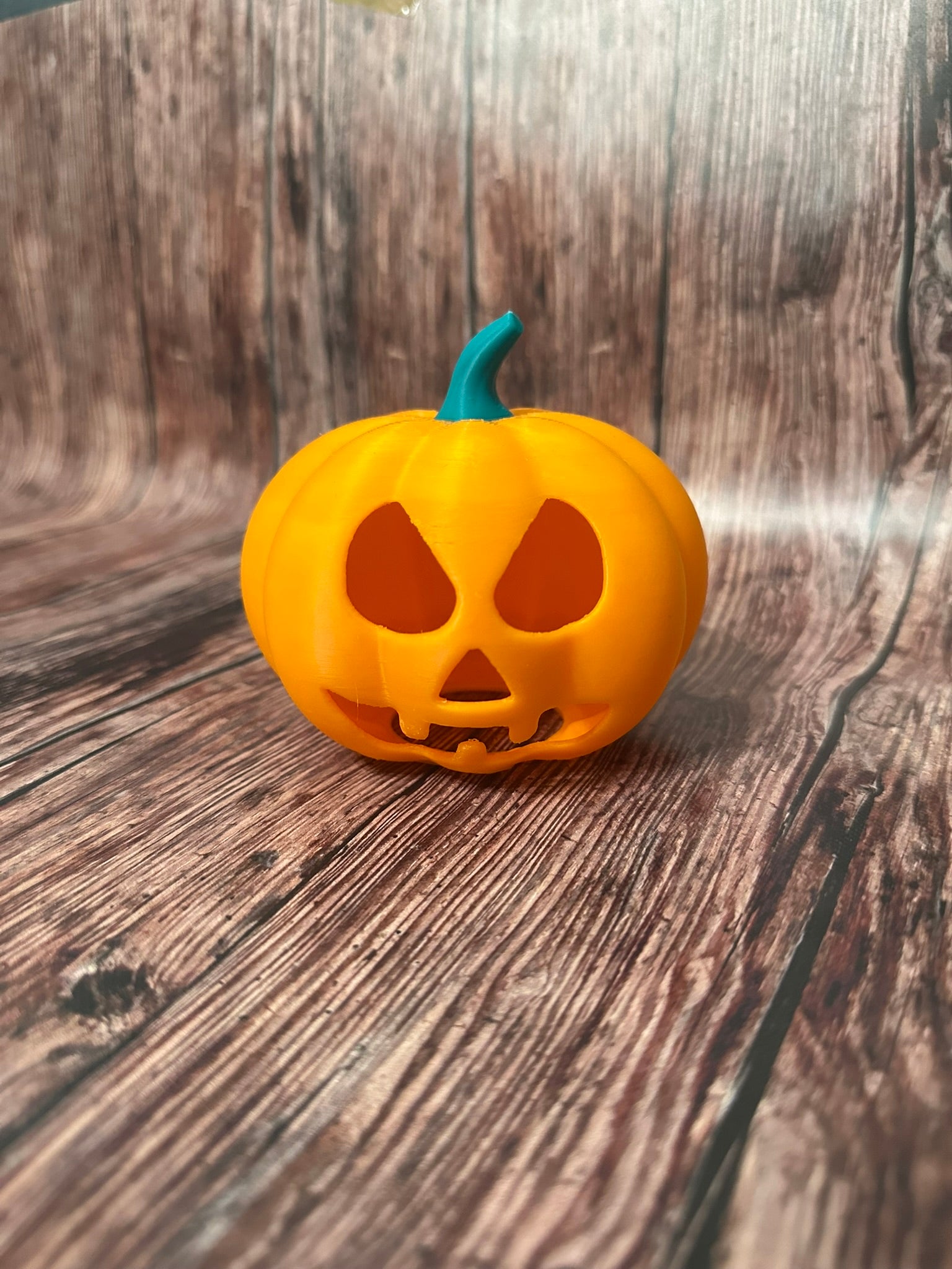 Hollow Pumpkin Decor – Fits LED Tea Light