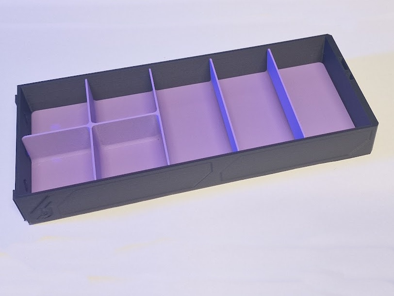 Small 4S3W Insert for GEN2 Standard Single Drawer