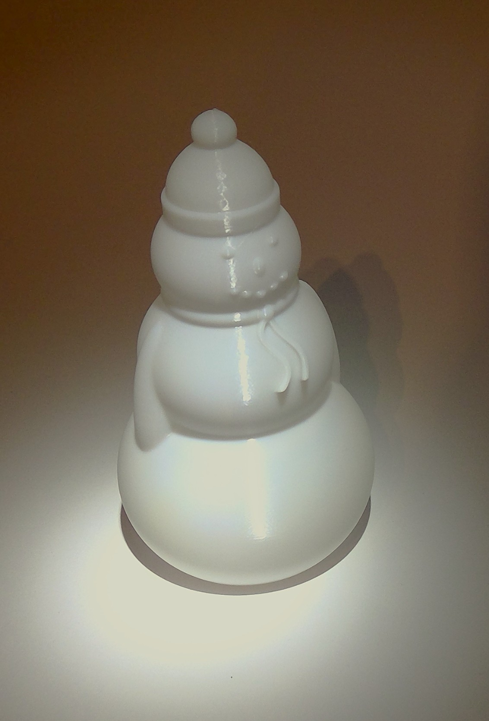 Teelichtschneemann