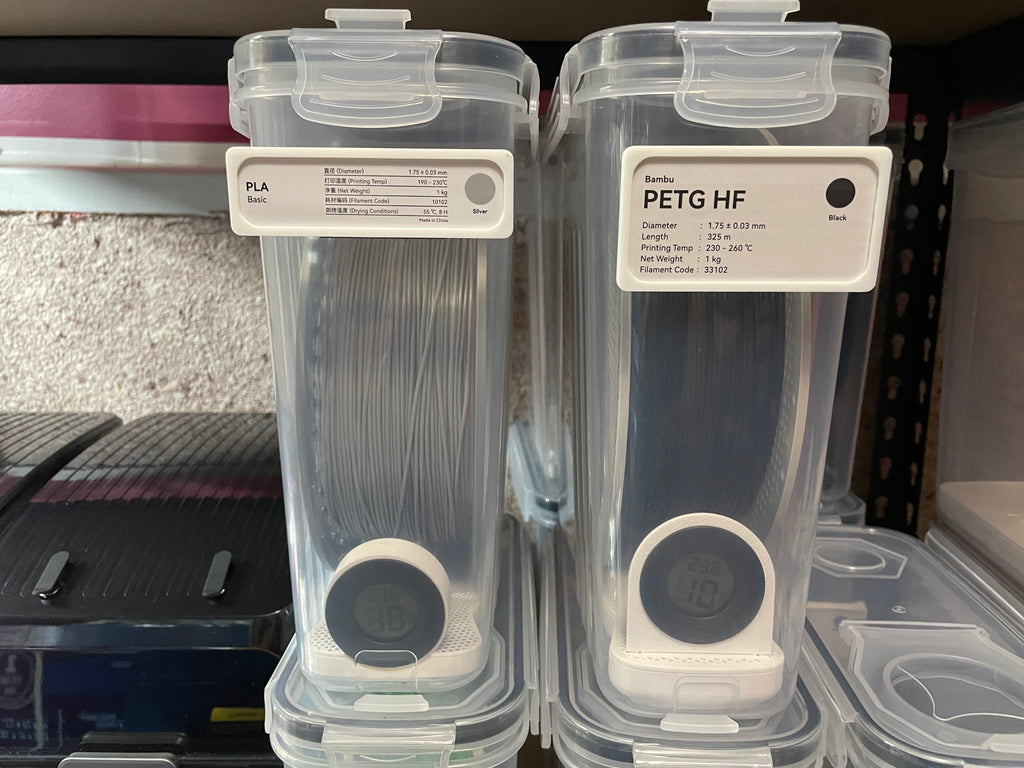 BambuLab Dry Box Label Holder New Updated Box