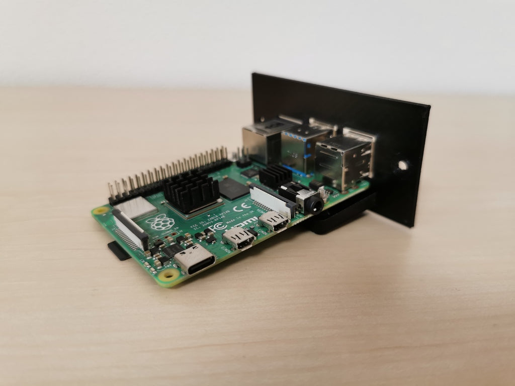 RaspberryPi-4/HueBridge Rack-mount (2U) - V2.0