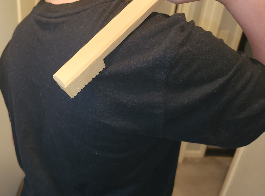 Toothbrush Back Scratcher