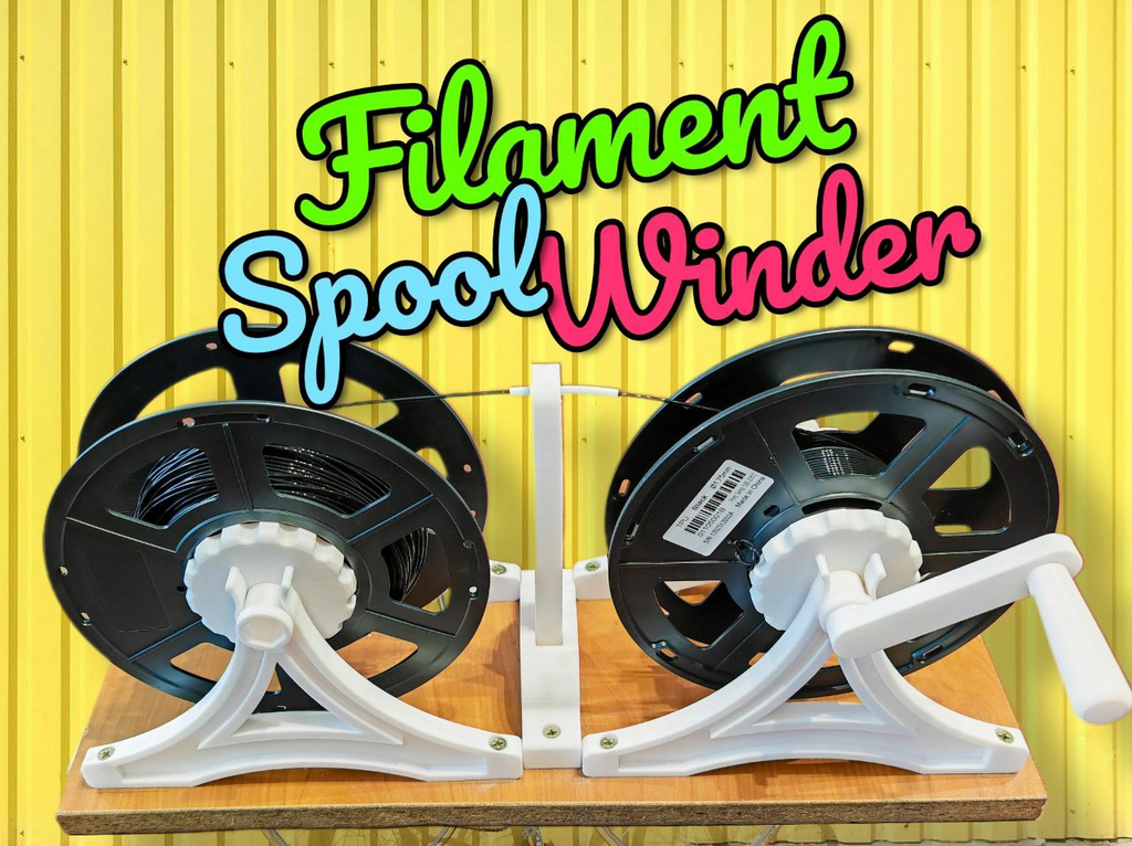 Filament Spool Winder (Yarn remix)