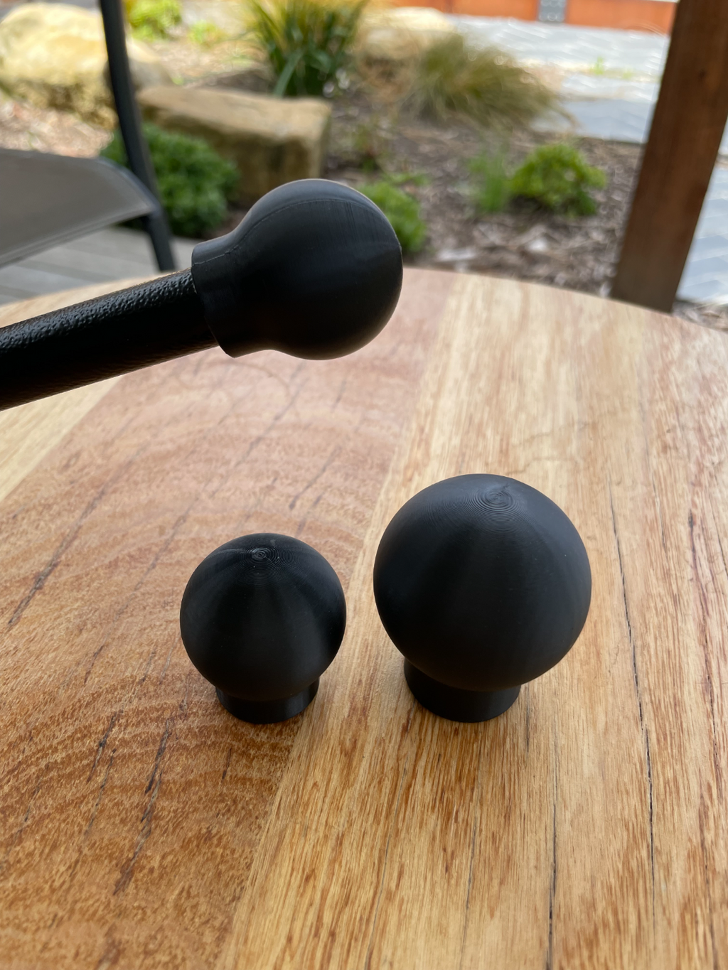 Finials (end bits) for 16mm Curtain Rod