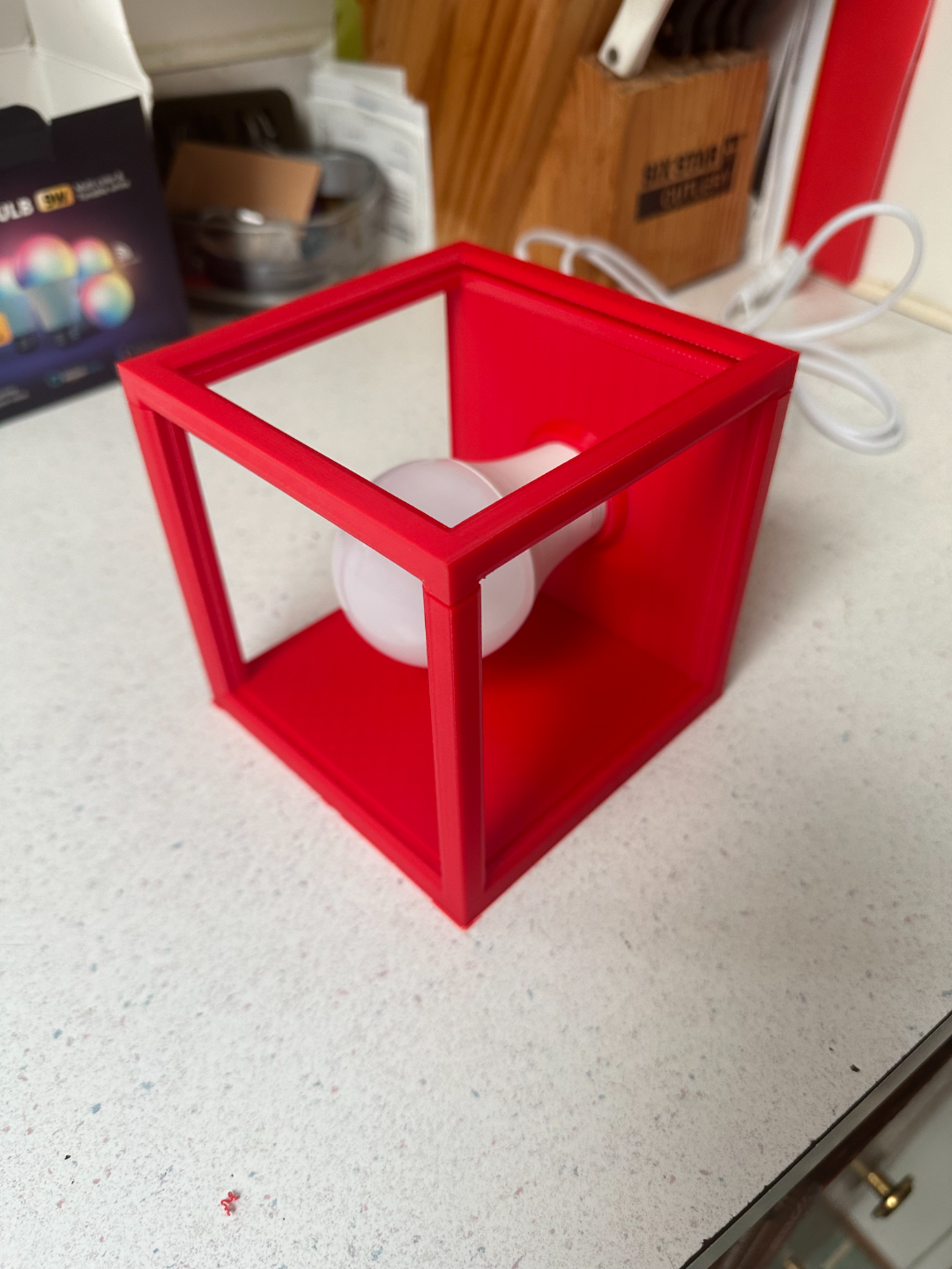 Lithopane Box with removable photos