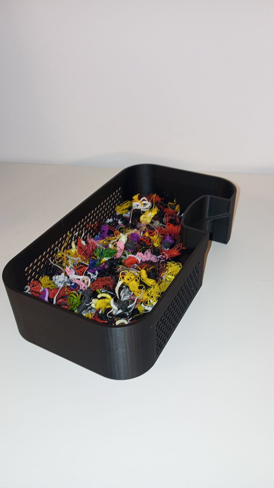 Anycubic Kobra X Printer Poop Bin - Honeycomb