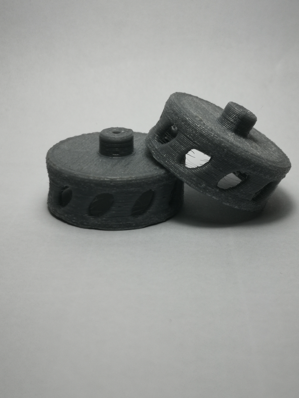 3D printed flywheels for blasters