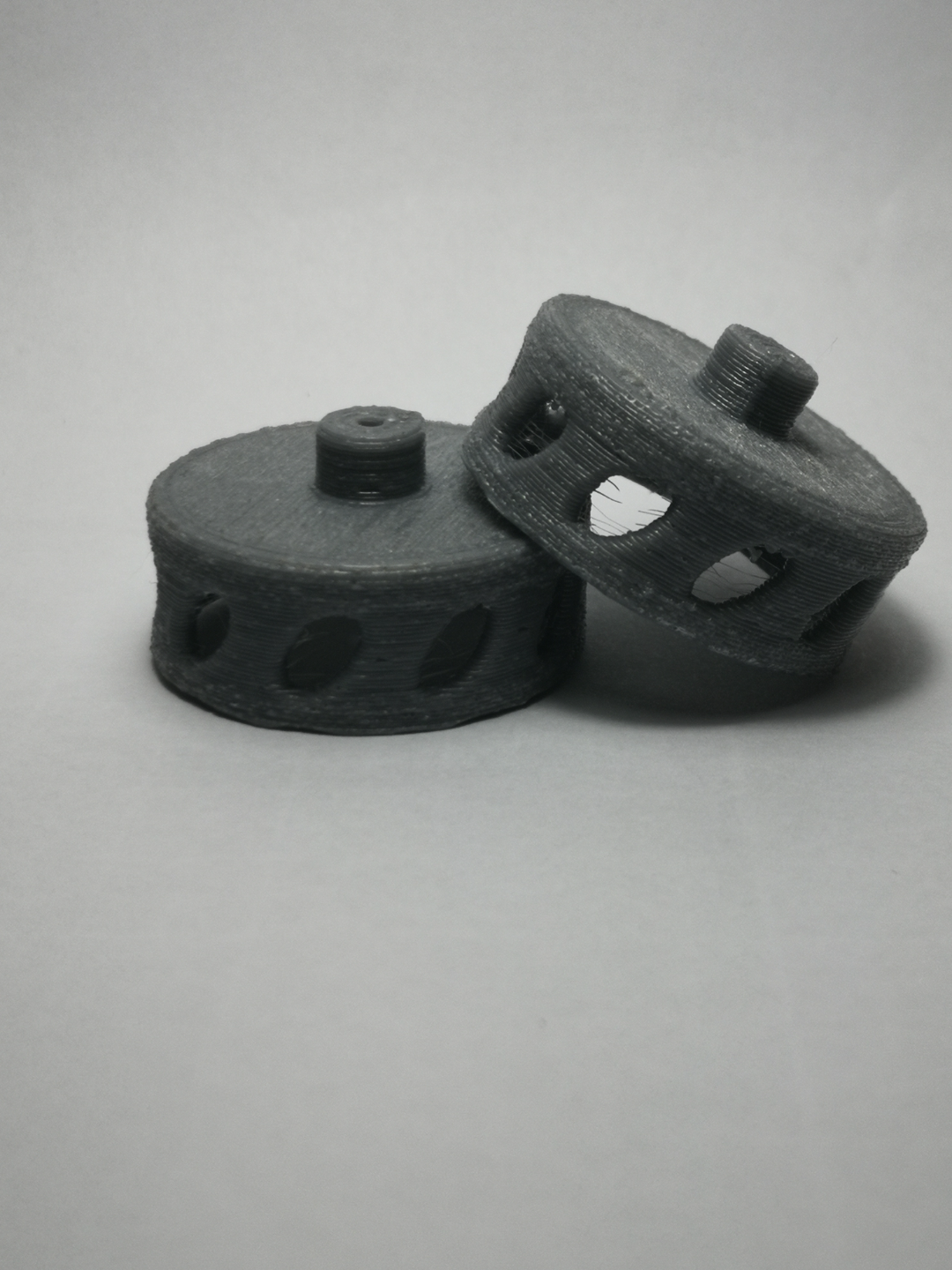 3D printed flywheels for blasters