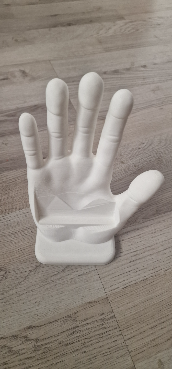 "Dammi una mano" phone stand hand