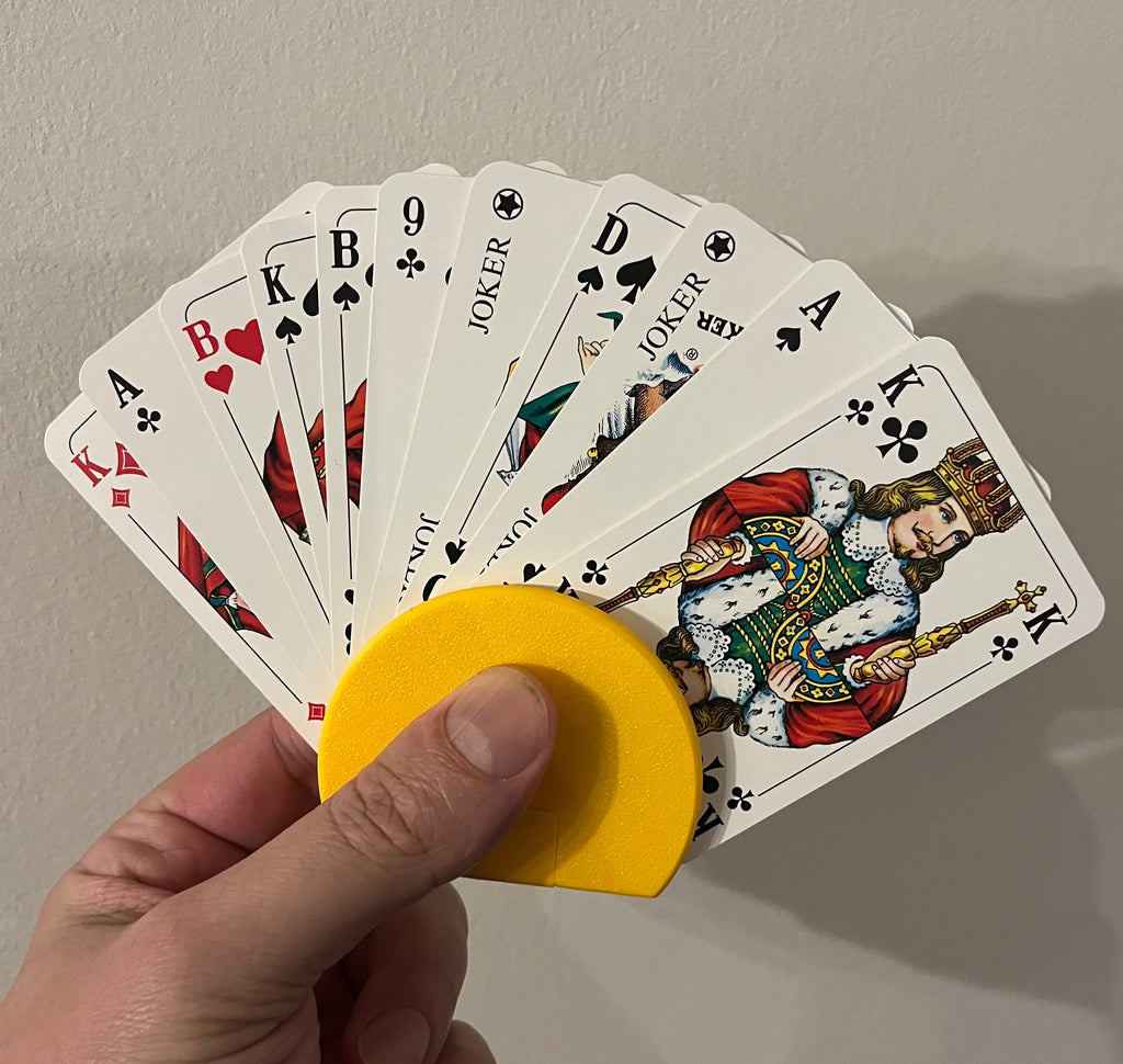 Spielkartenhalter Krone Card holder Crone