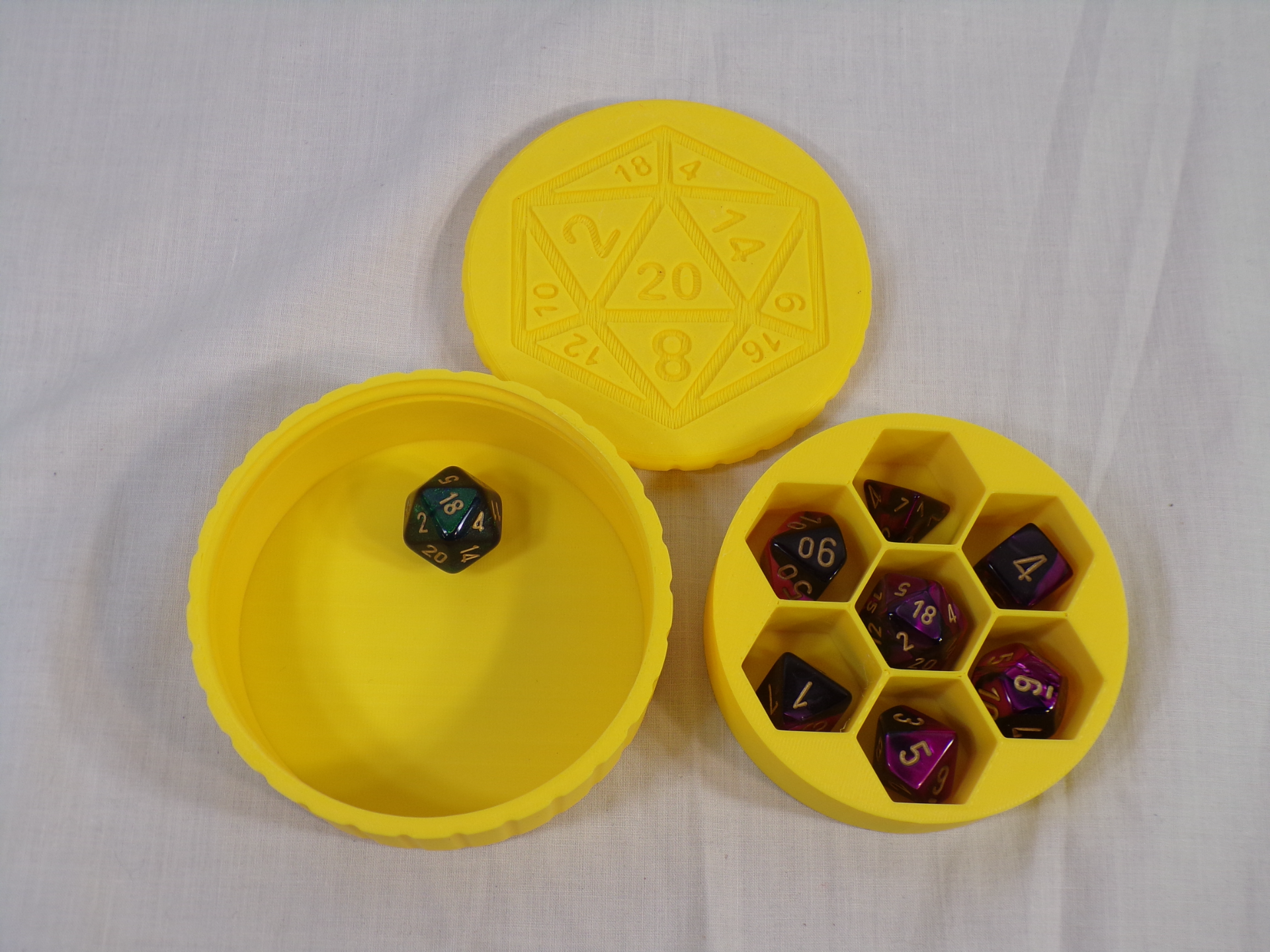 2 sizes Dice Boxes With Removable Insert
